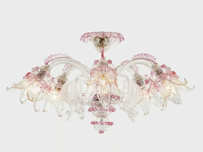 SECOLO - Handmade Murano glass ceiling lamp _ Sogni Di Cristallo